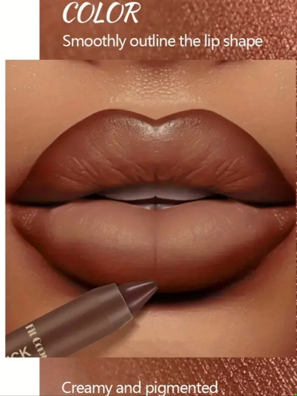 Matte Lipstick Stick in Deep Brown (Color 06)-NIB